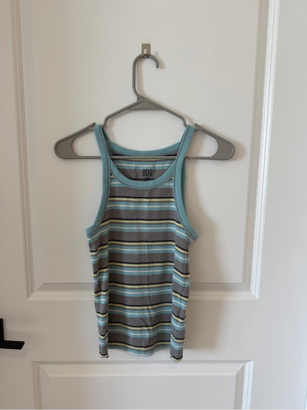 BDG Striped Ribbed Tank Top - Picture 3 of 6